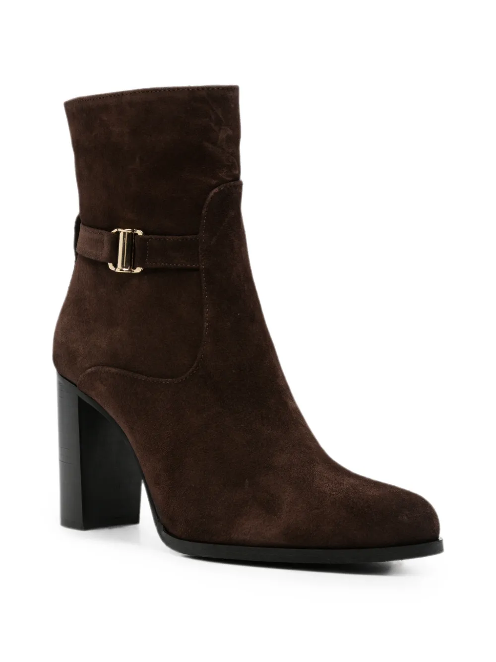 SERGIO MORETTI FIRENZE round-toe zip-fastening boots Bruin