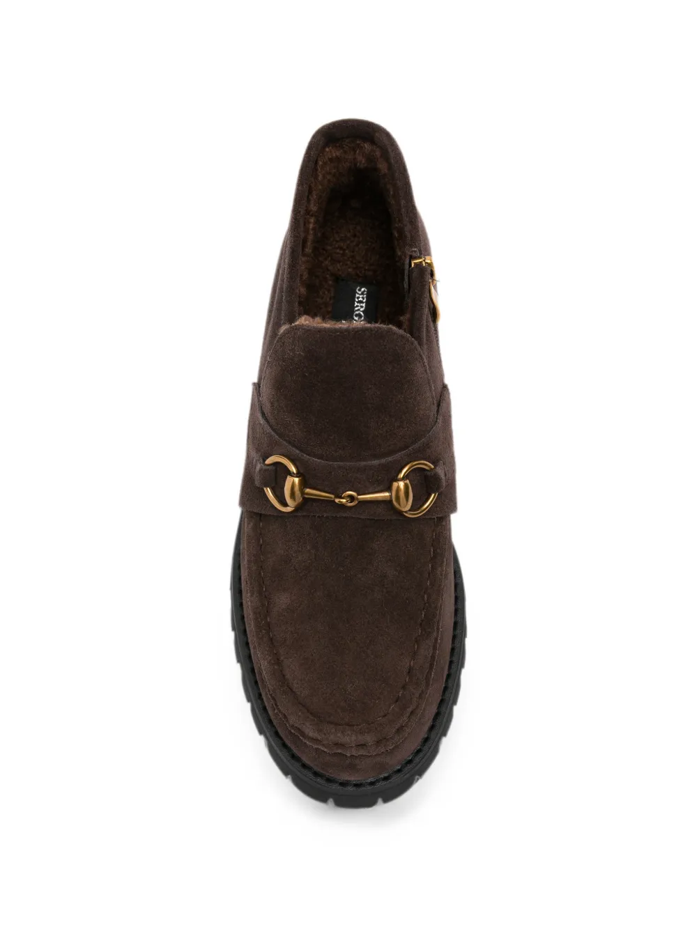 SERGIO MORETTI FIRENZE horsebit-detail ankle boots Bruin