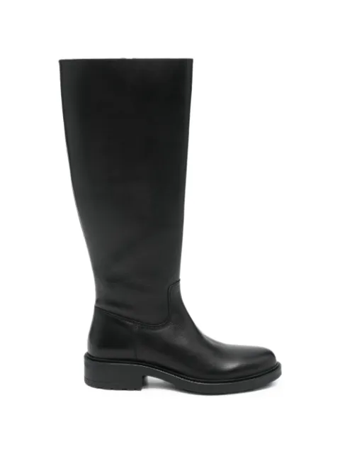 SERGIO MORETTI FIRENZE side-zip knee-high boots