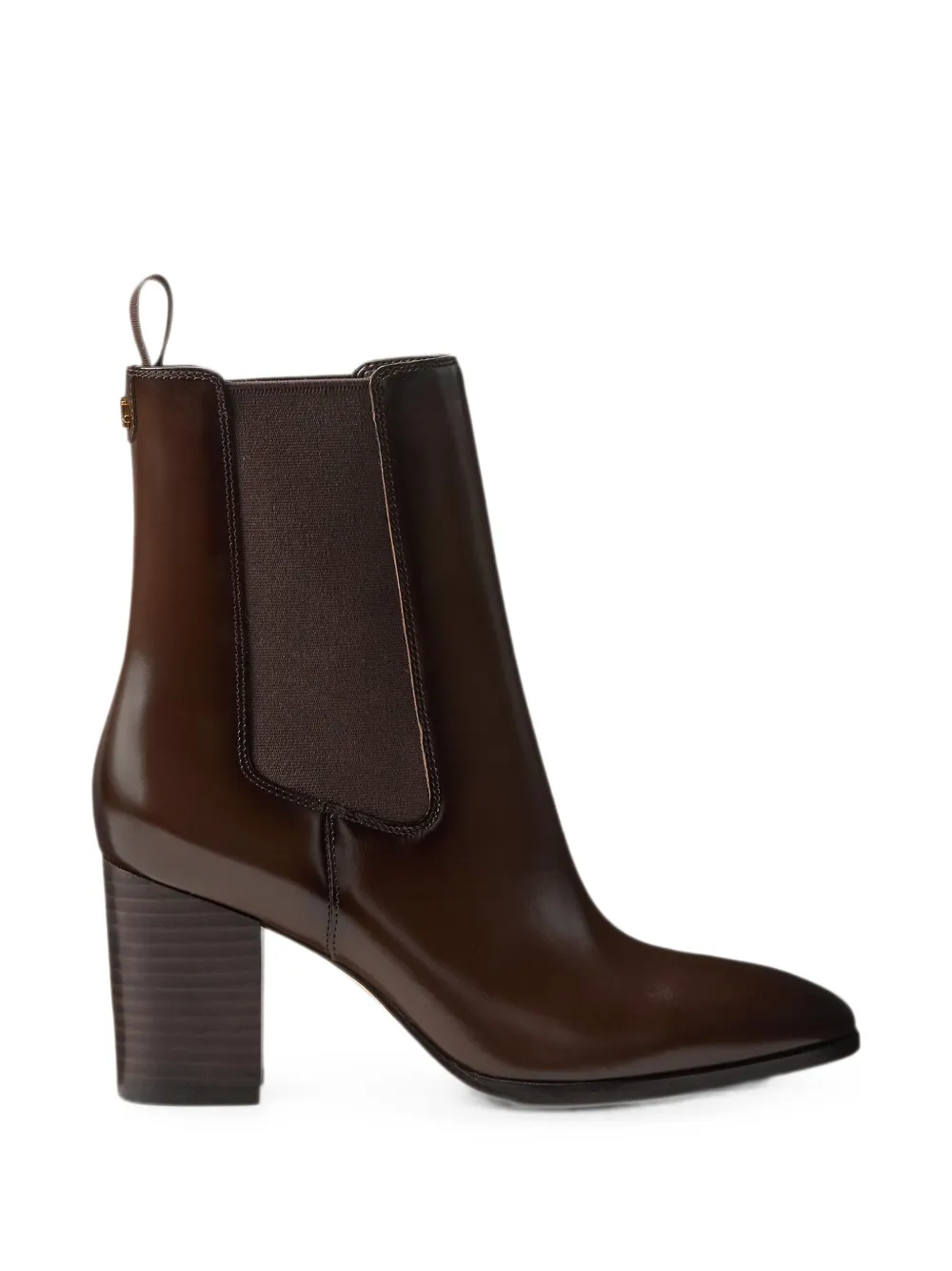 Lauren Ralph Lauren Raelynn square-toe boots - Marrone