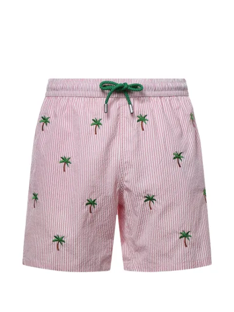 MC2 Saint Barth badeshorts med broderet palmetræ