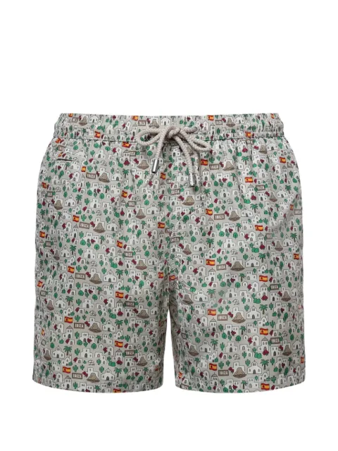 MC2 Saint Barth Ibiza-print drawstring swim shorts