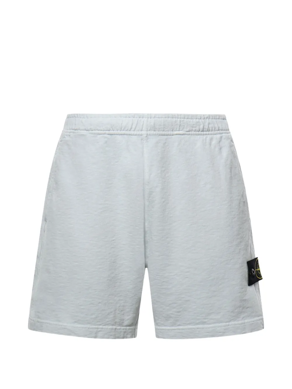 Stone Island Malfilé logo-patch shorts - Nude