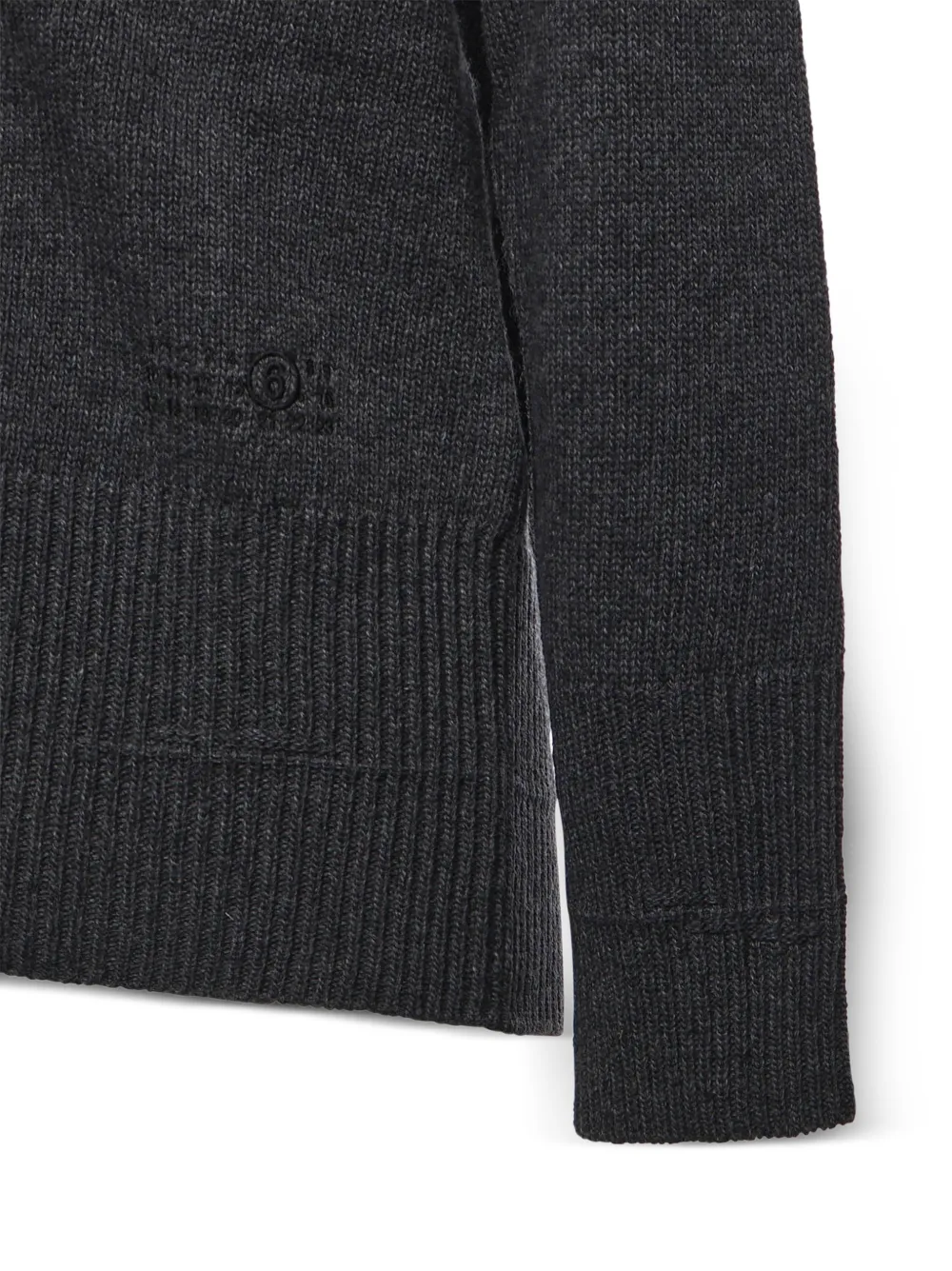 MM6 Maison Margiela Vest met V-hals Grijs