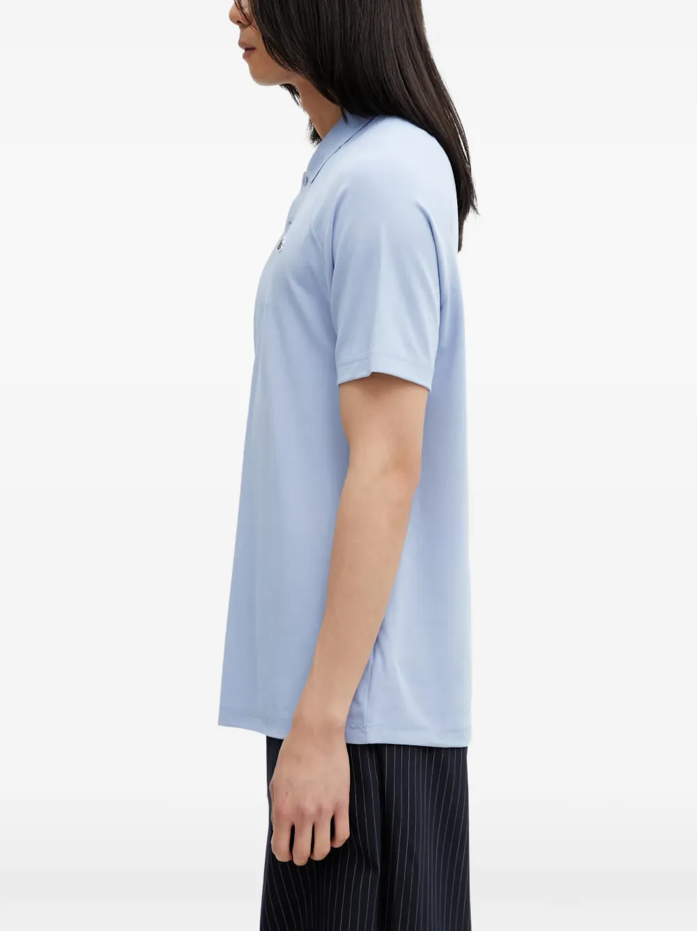 Lacoste Poloshirt met logopatch Blauw