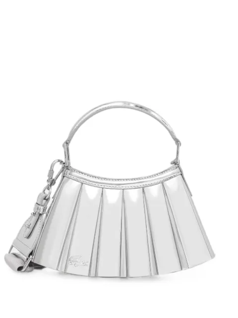 Lacoste mini Lenglen pleated-effect tote bag