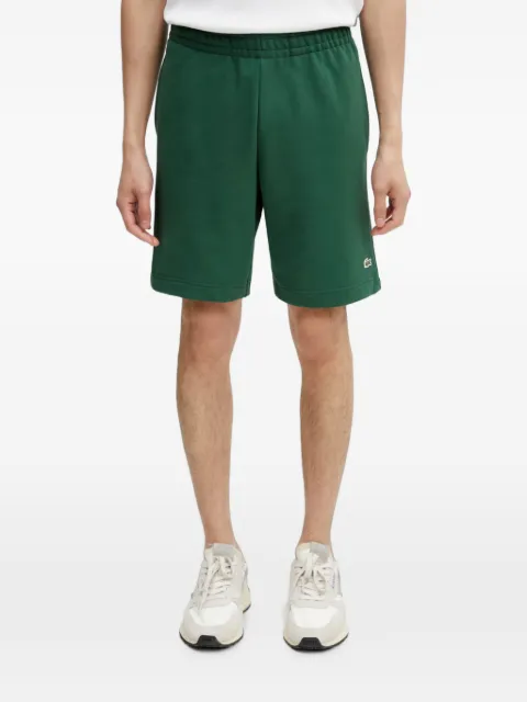 Lacoste logo-patch drawstring shorts