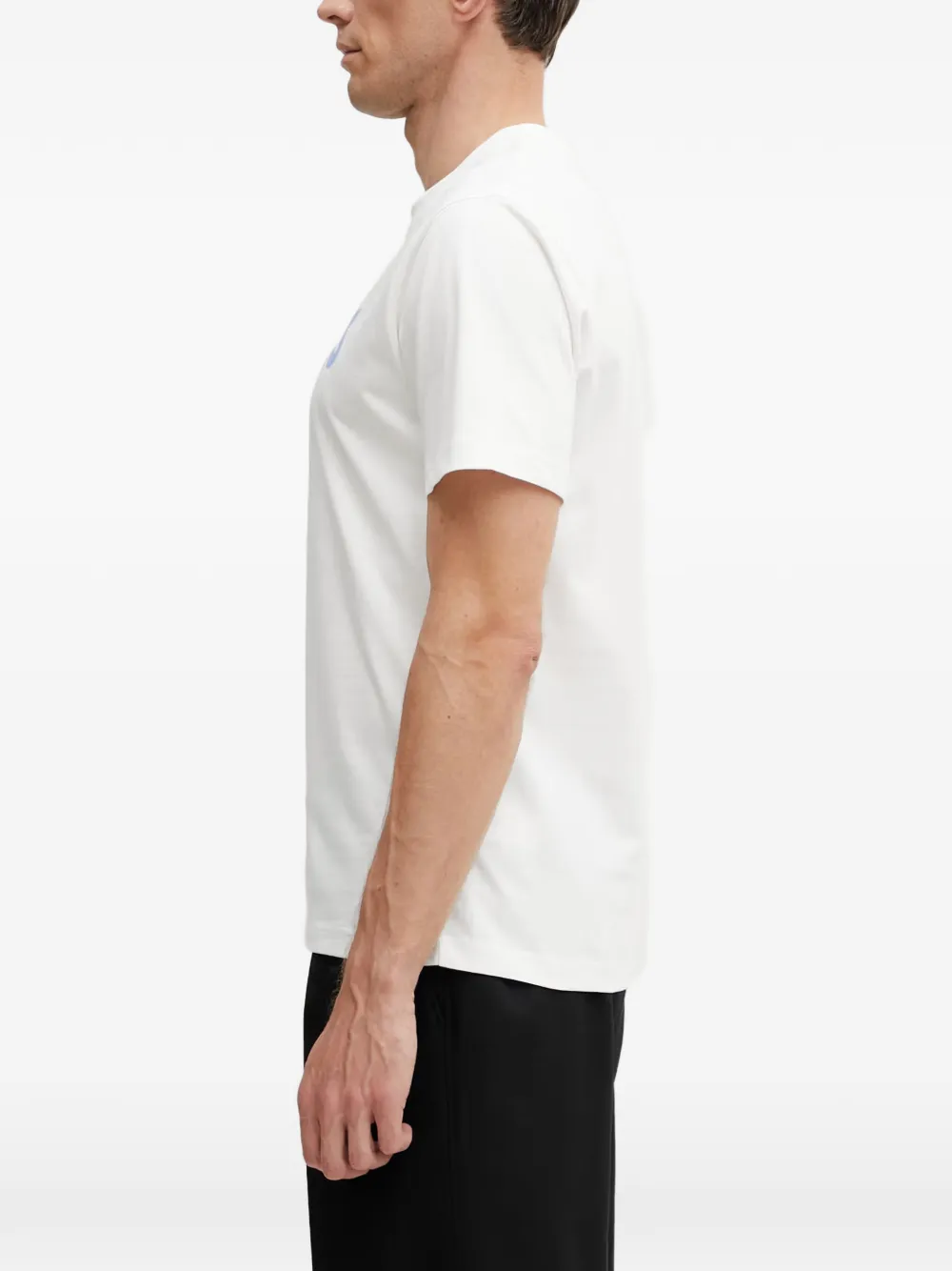 Lacoste T-shirt met ronde hals Wit