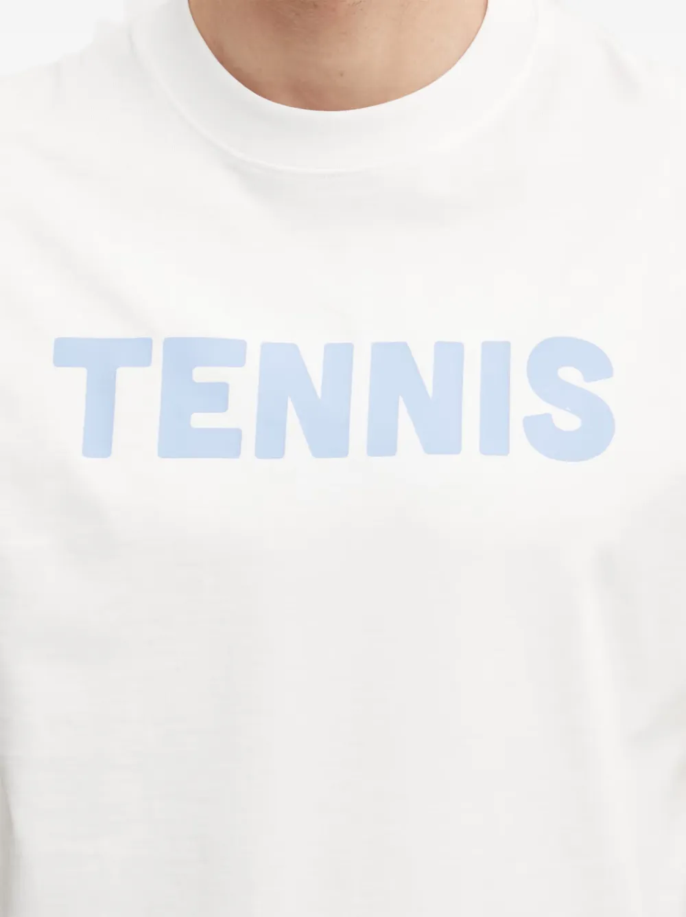 Lacoste T-shirt met ronde hals Wit