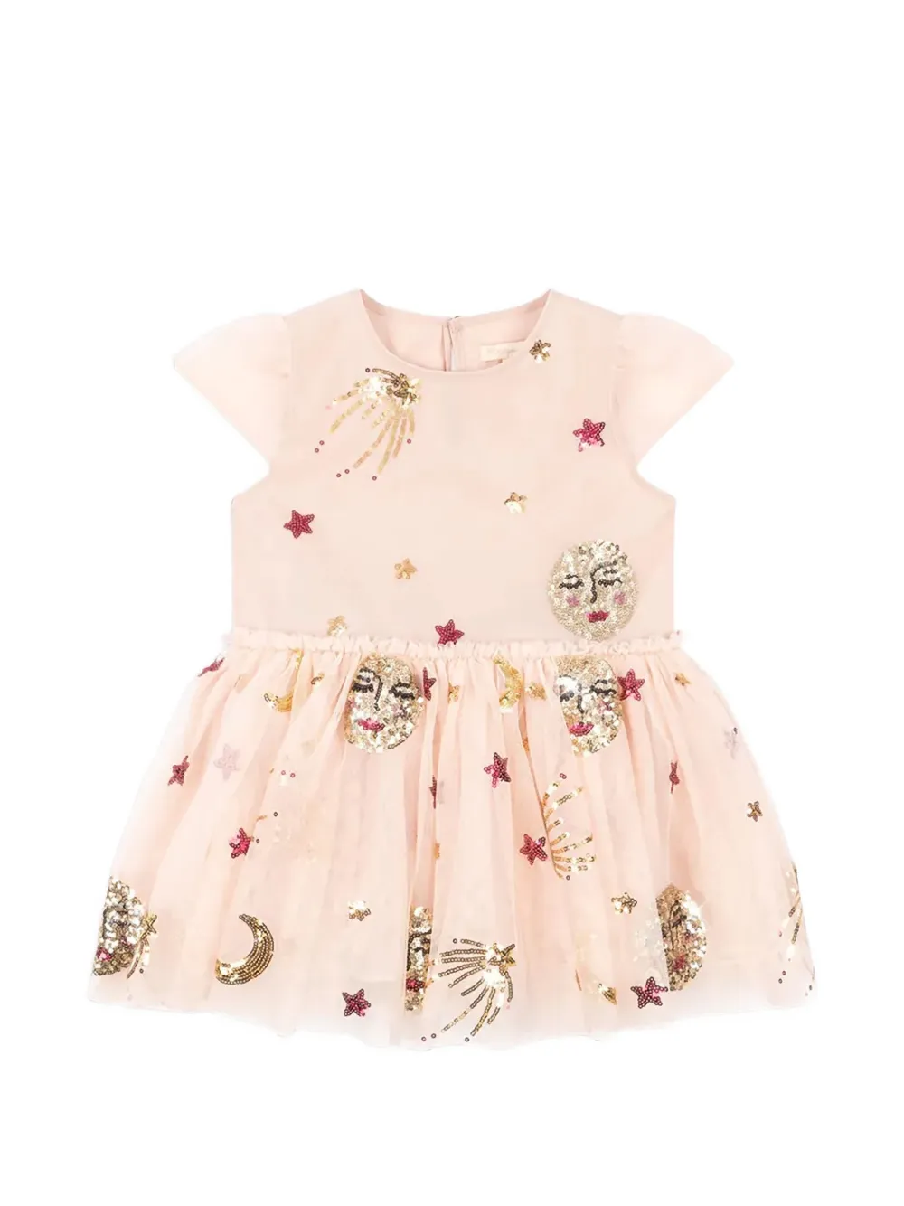 Konges Sløjd robe Odette en tulle à sequins - Rose Konges Sløjd robe Odette en tulle à sequins - Rose
