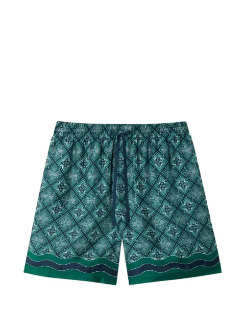Casablanca Radiating Monogram deck shorts
