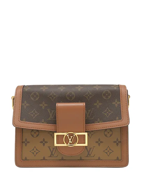 Louis Vuitton Pre-Owned 2020 모노그램 리버스 도핀 MM 사첼 백