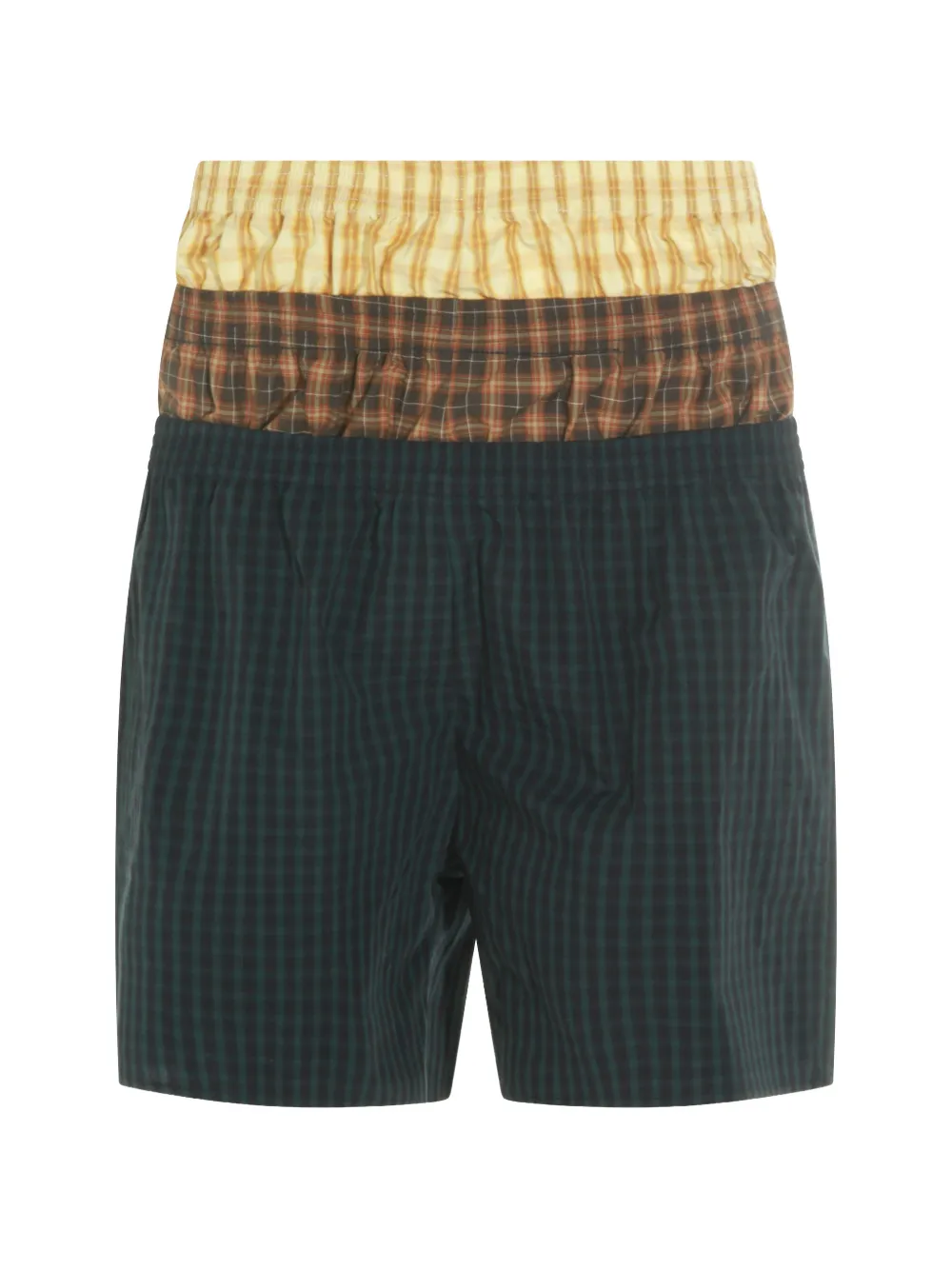  Awge Bermudas A Cuadros - Verde 
