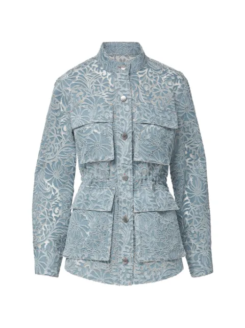Veronica Beard Lane floral-lace jacket