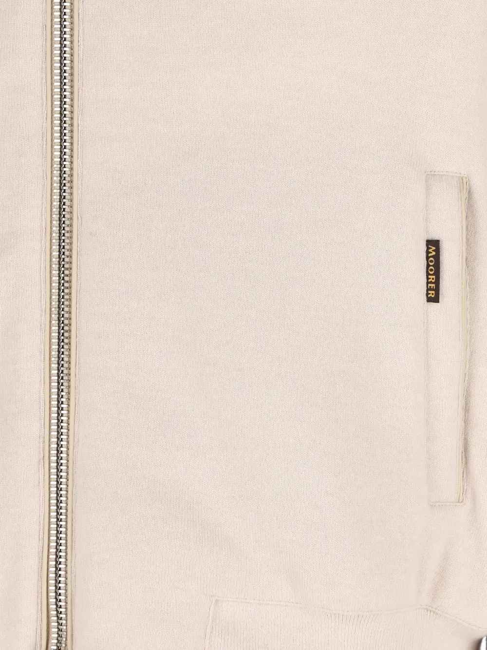 Moorer Jack met capuchon Beige