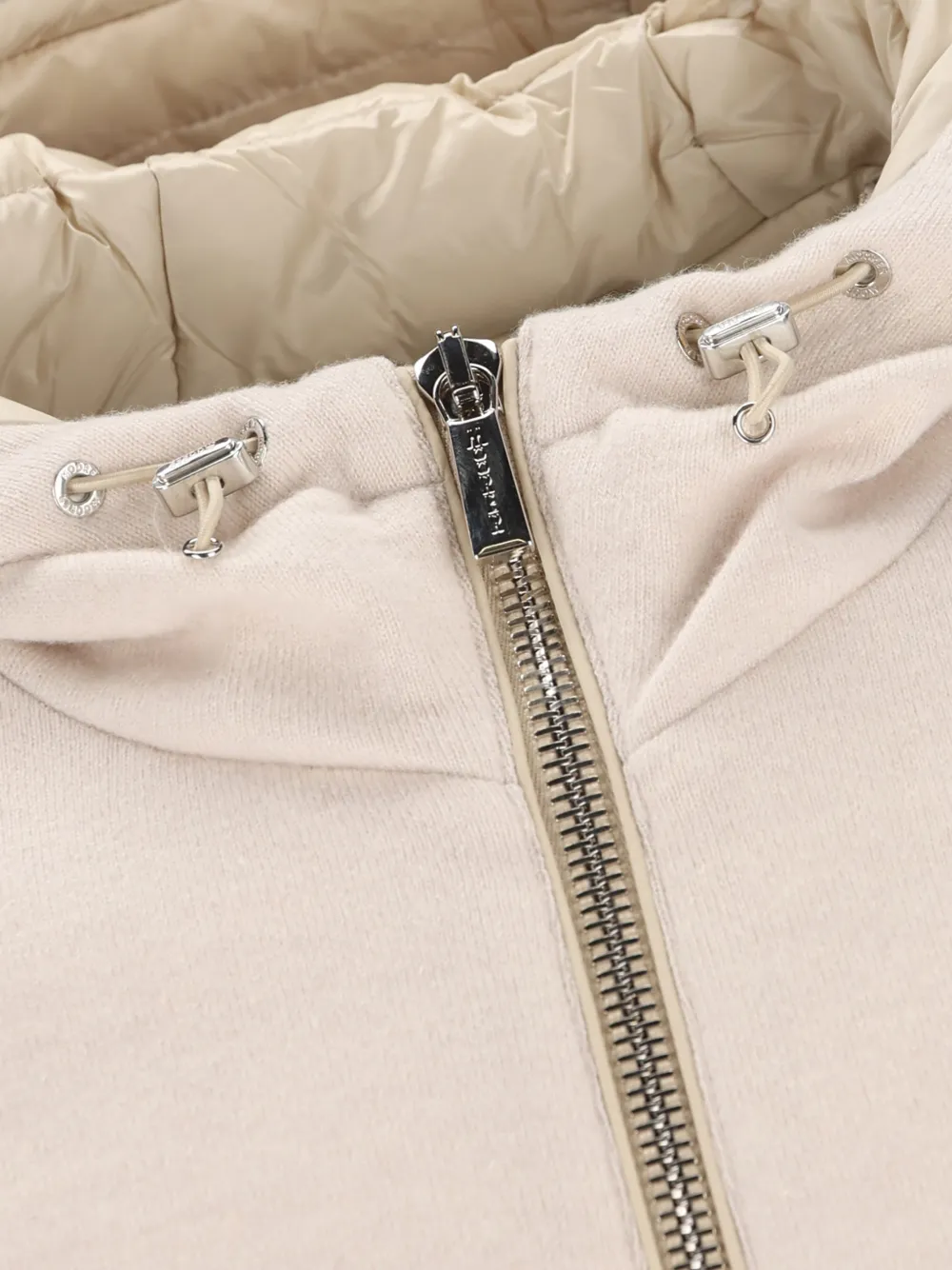 Moorer Jack met capuchon Beige
