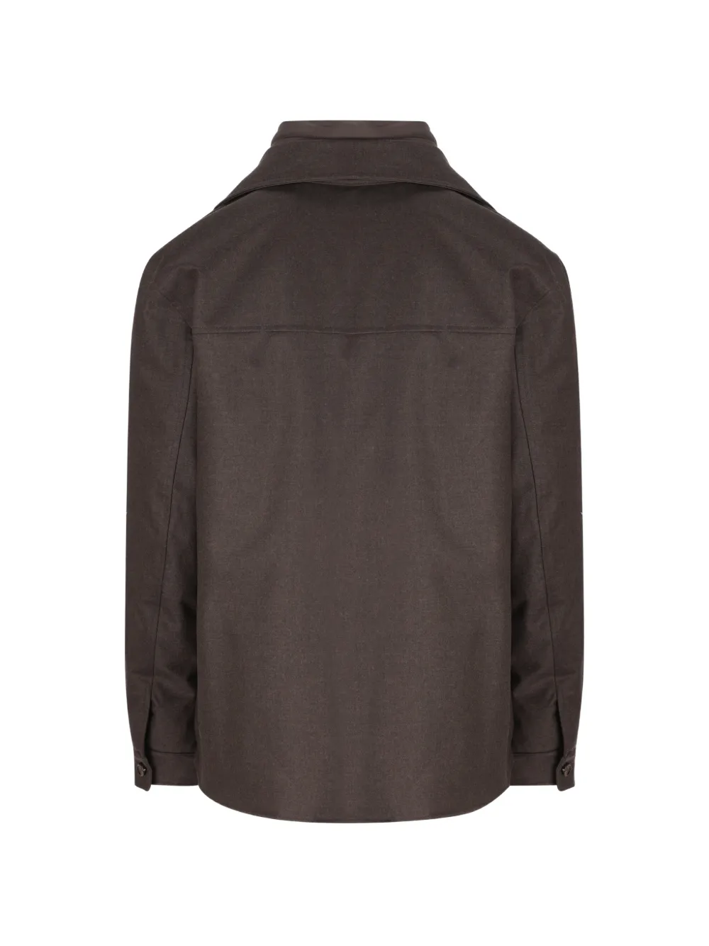  Moorer Pocket Button-up Jacket - Marron 