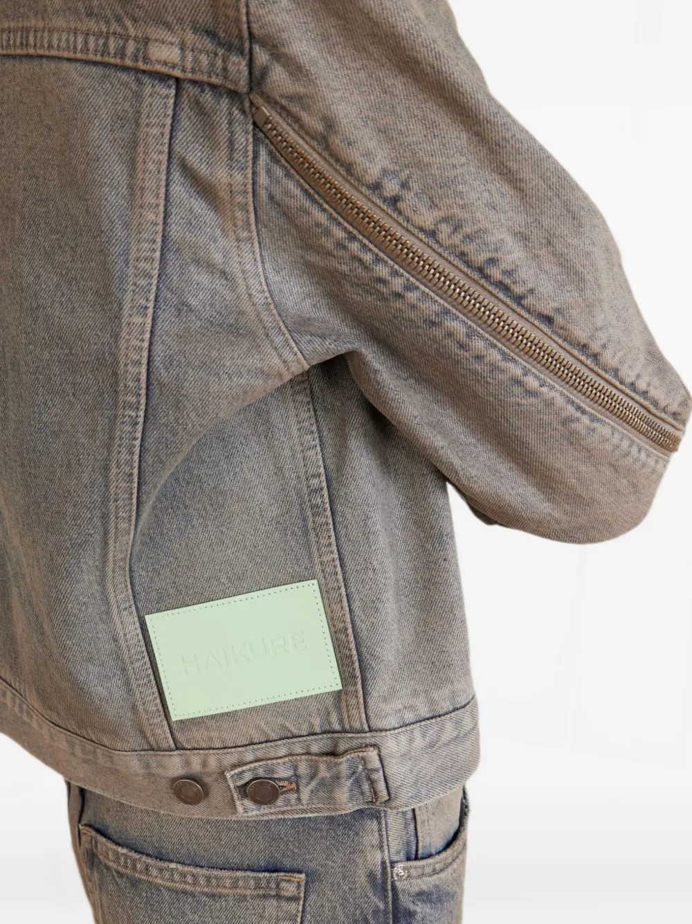 Haikure Jack met rits Blauw