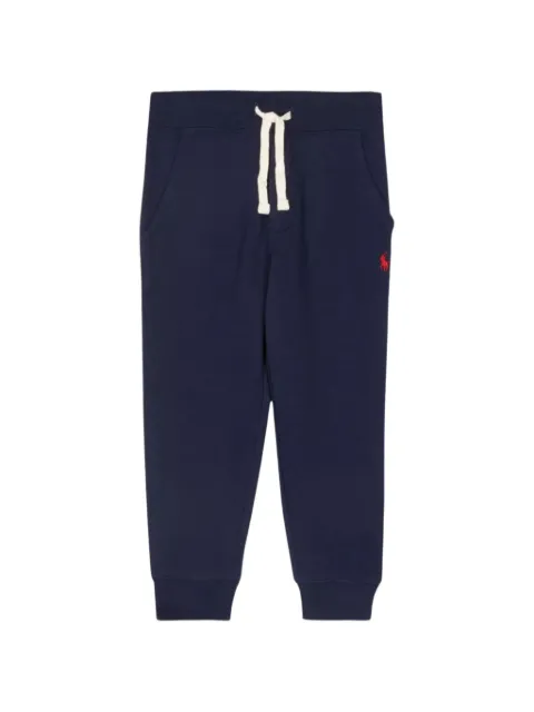POLO RALPH LAUREN KIDS pantalones de chándal con logo bordado