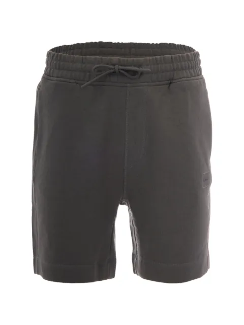 BOSS logo-patch track shorts