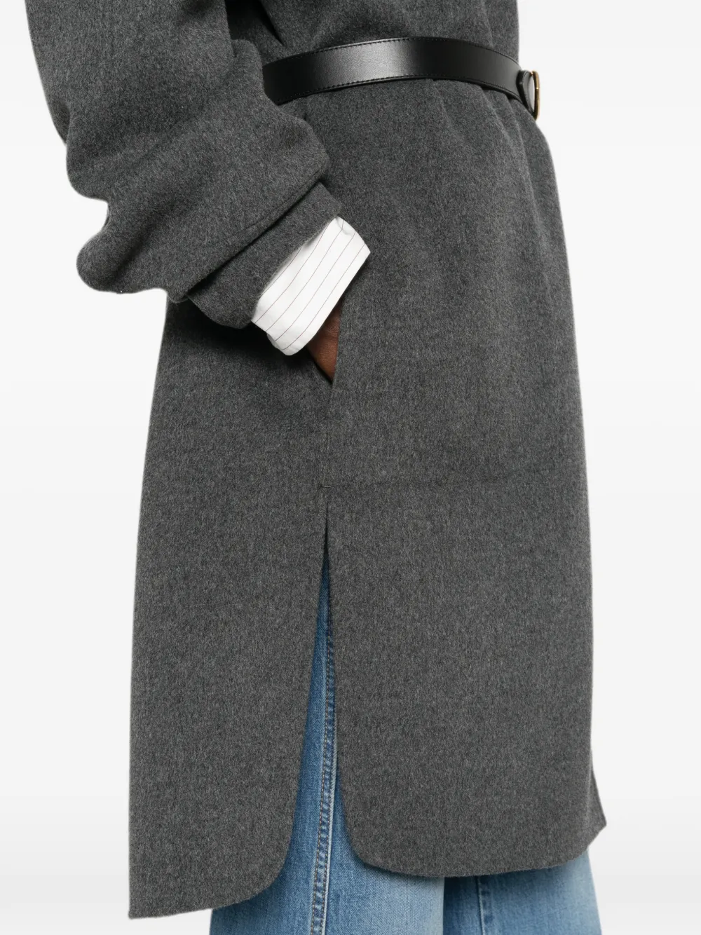 'S Max Mara Jas met knopen Grijs