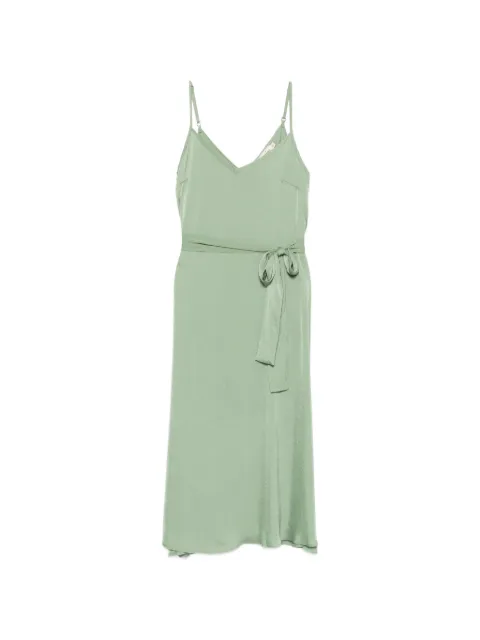 MOUTAKI robe mi-longue à col v