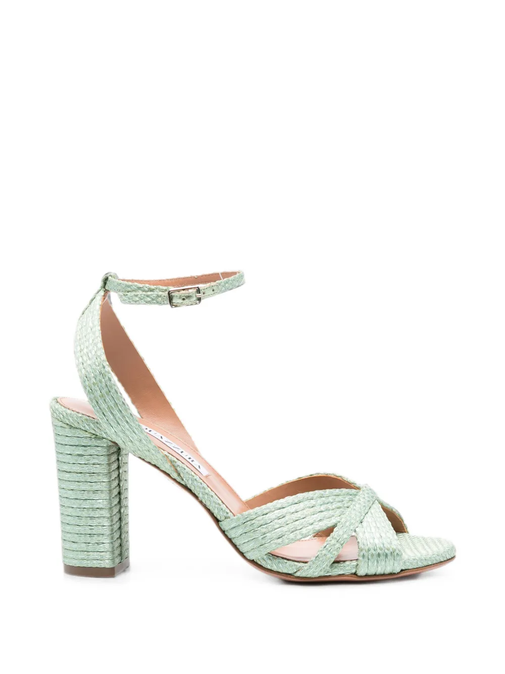 Aquazzura criss-cross sandals Groen