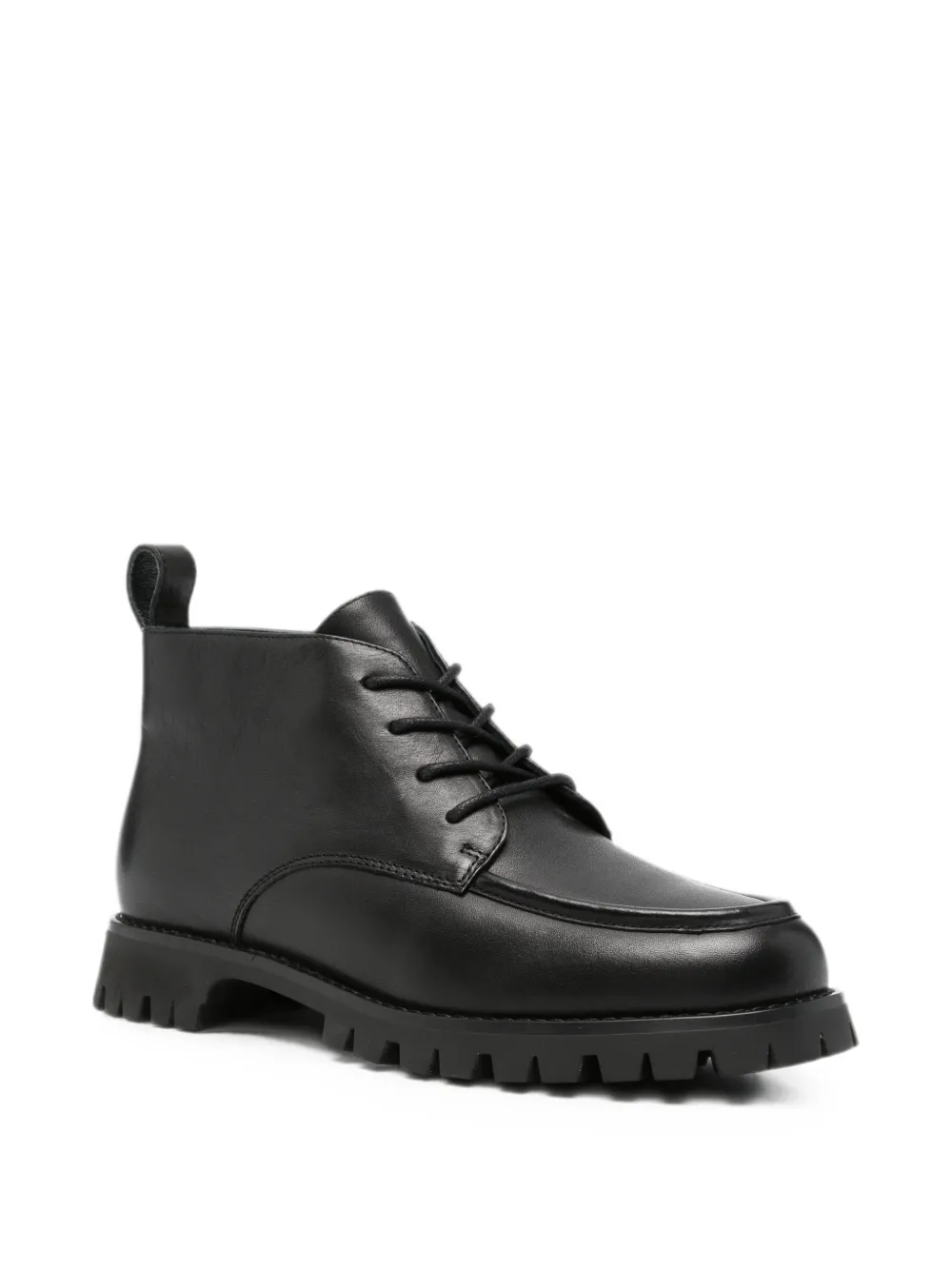 SERGIO MORETTI FIRENZE lace-up ankle boots Zwart