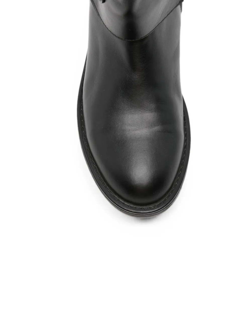 SERGIO MORETTI FIRENZE buckle-fastening ankle boots Zwart