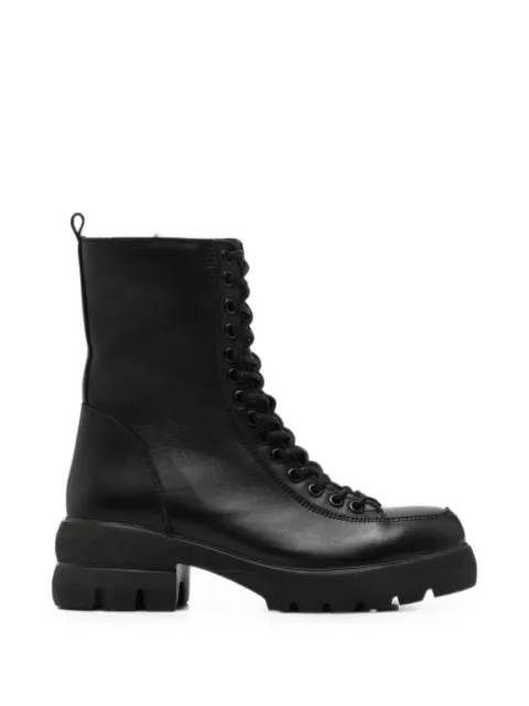 SERGIO MORETTI FIRENZE lace-up chunky-sole ankle boots