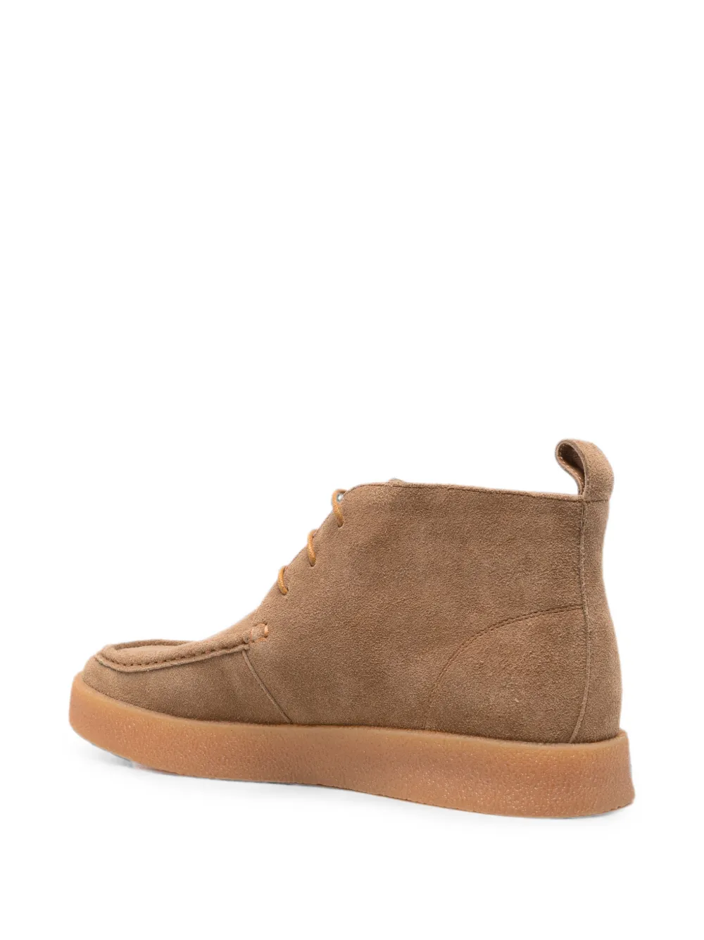 SERGIO MORETTI FIRENZE Suède desert boots Beige