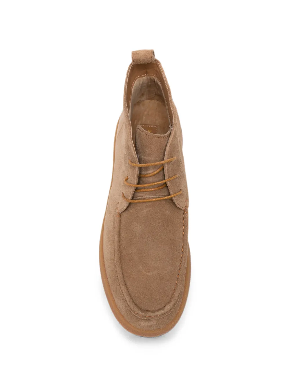 SERGIO MORETTI FIRENZE Suède desert boots Beige