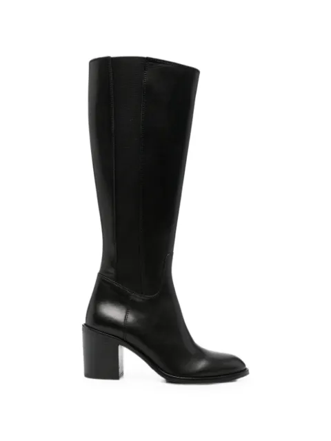 SERGIO MORETTI FIRENZE side-zip leather boots
