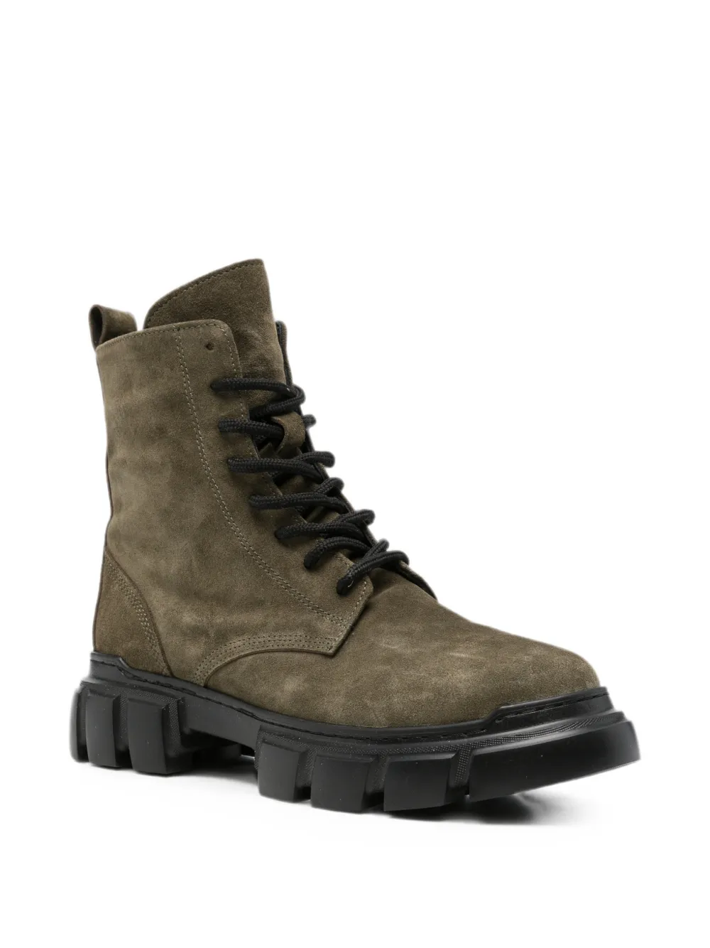SERGIO MORETTI FIRENZE lace-up ankle boots Groen