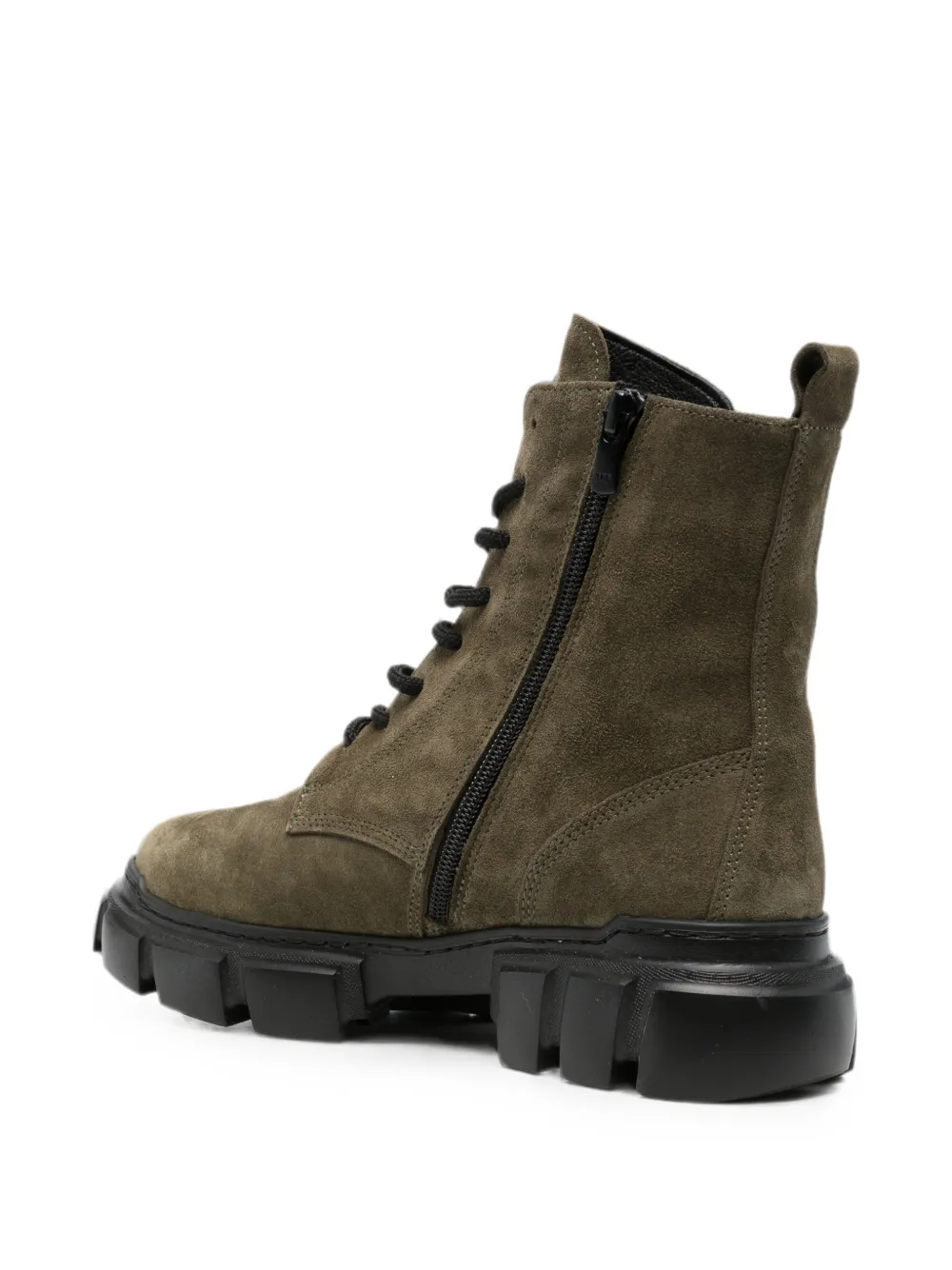SERGIO MORETTI FIRENZE lace-up ankle boots Groen