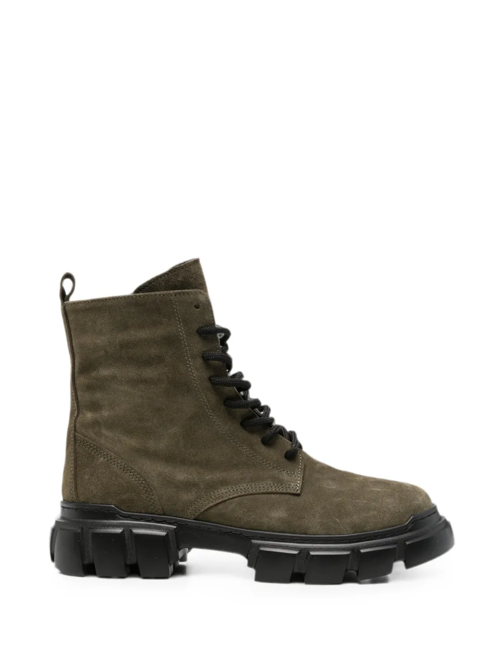 SERGIO MORETTI FIRENZE lace-up ankle boots Groen