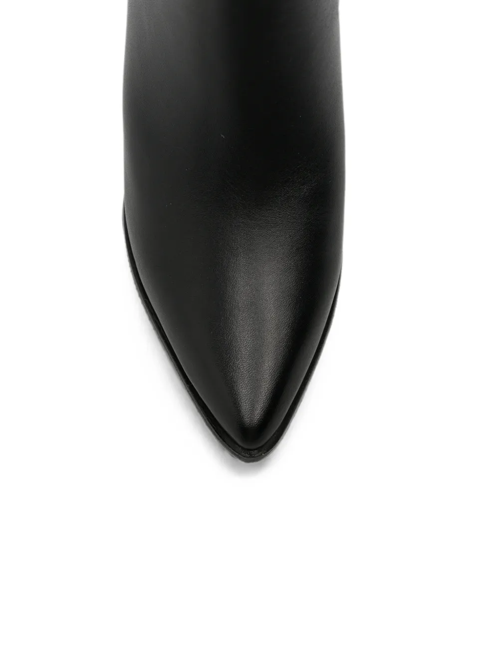 SERGIO MORETTI FIRENZE pointed-toe zip-fastening boots Zwart