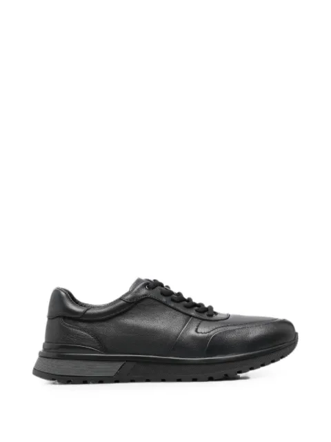 SERGIO MORETTI FIRENZE panelled leather sneakers