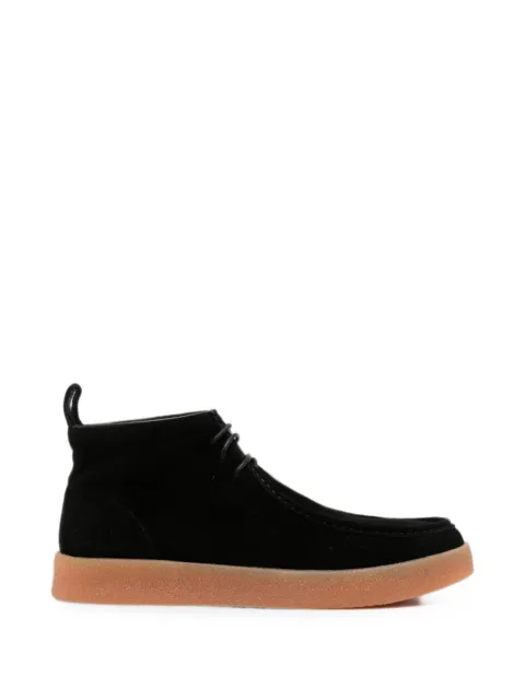SERGIO MORETTI FIRENZE lace-up suede desert boots