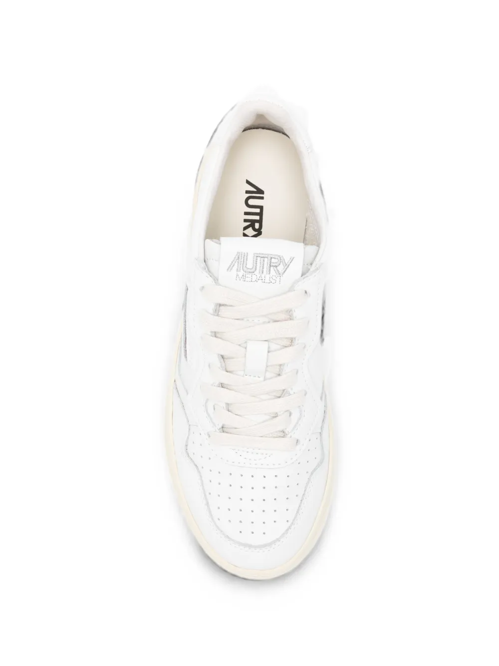 Autry Medalist leather sneakers Wit