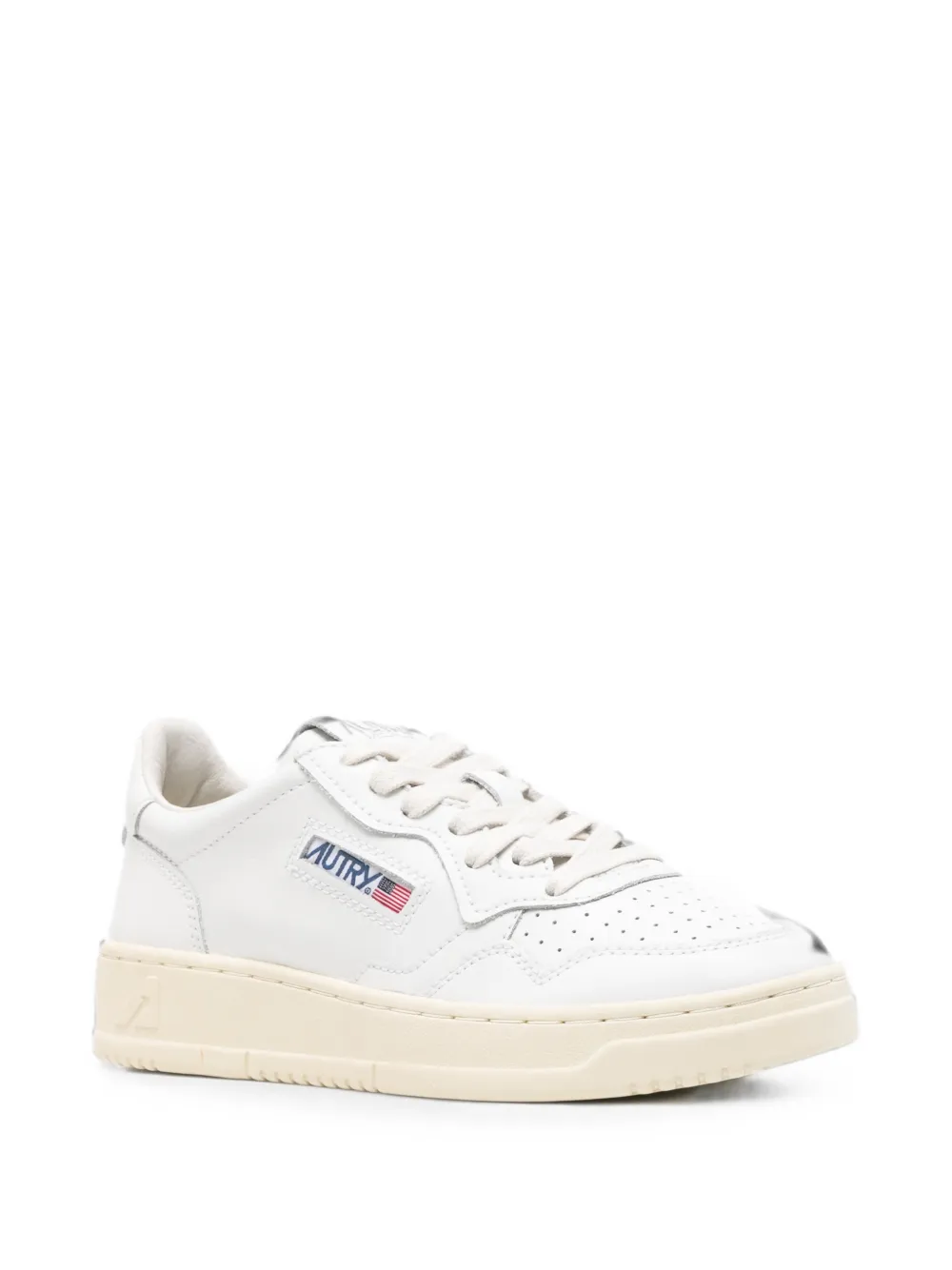 Autry Medalist leather sneakers Wit