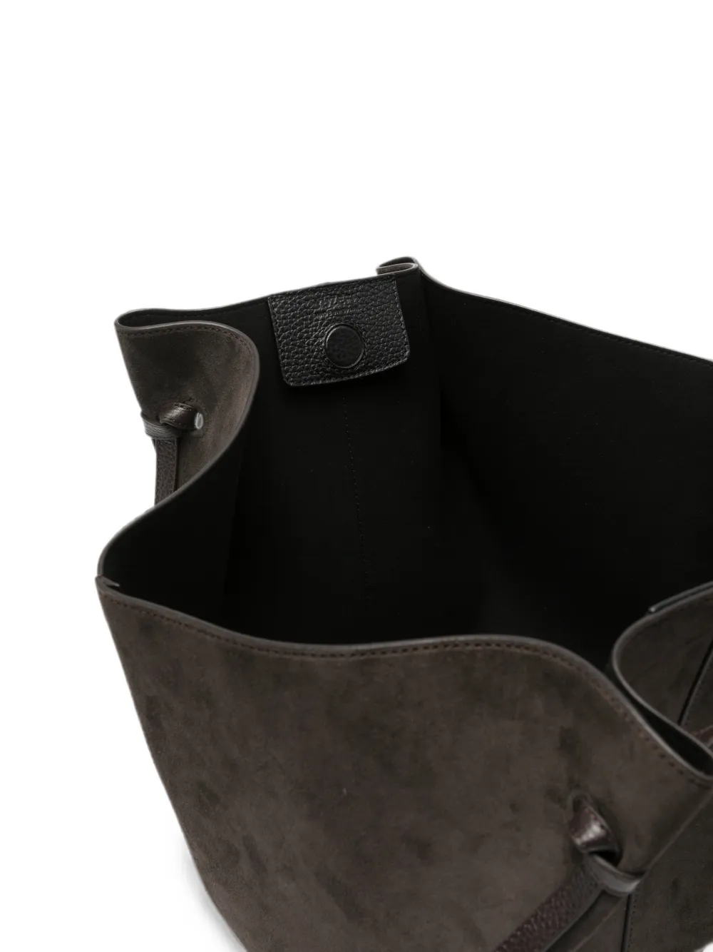 Yuzefi Mochi suède shopper Bruin