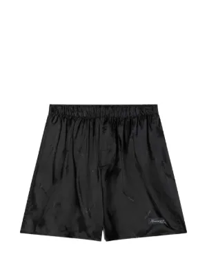 Alexander Wang ロゴ ショートパンツ | ブラック | FARFETCH JP