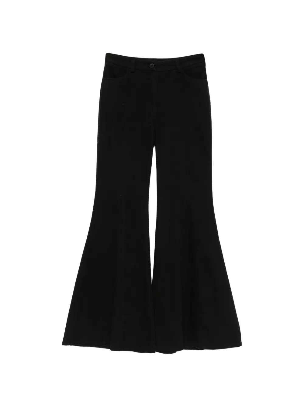 MOUTAKI flared trousers - Nero