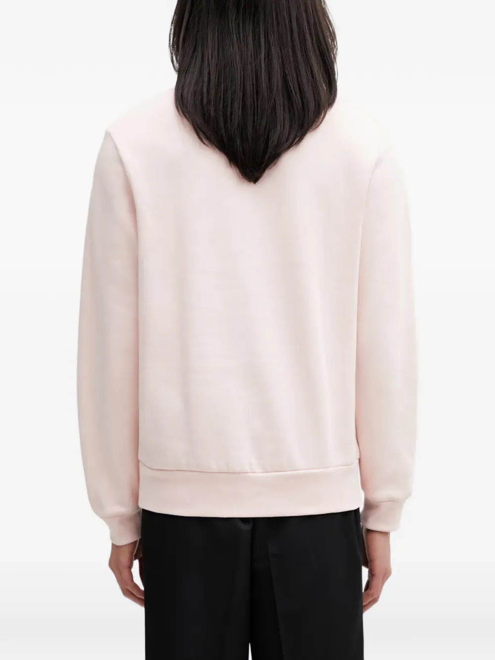 Lacoste Sweater met logopatch Roze