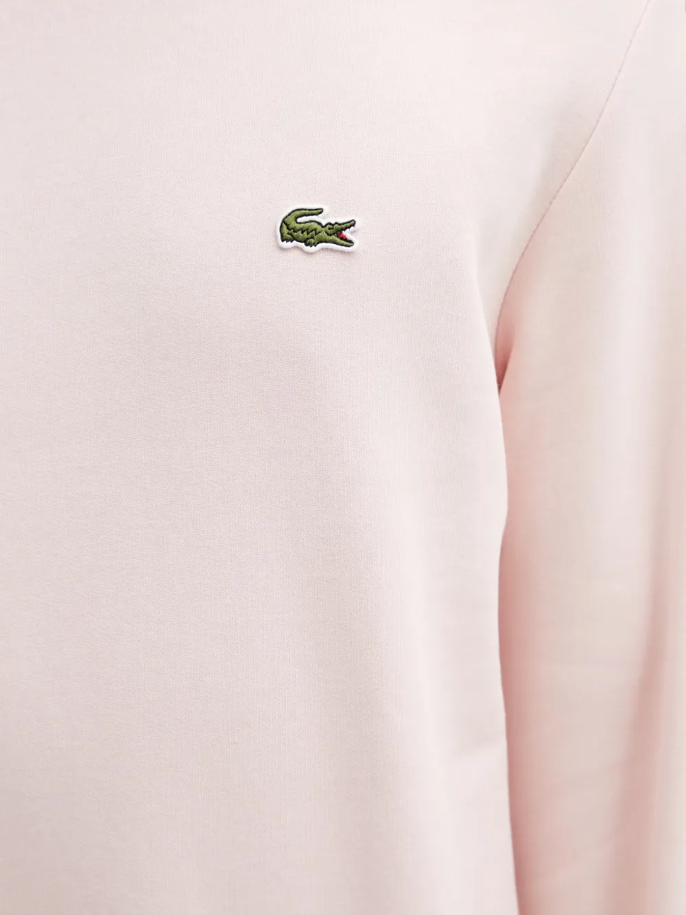 Lacoste Sweater met logopatch Roze