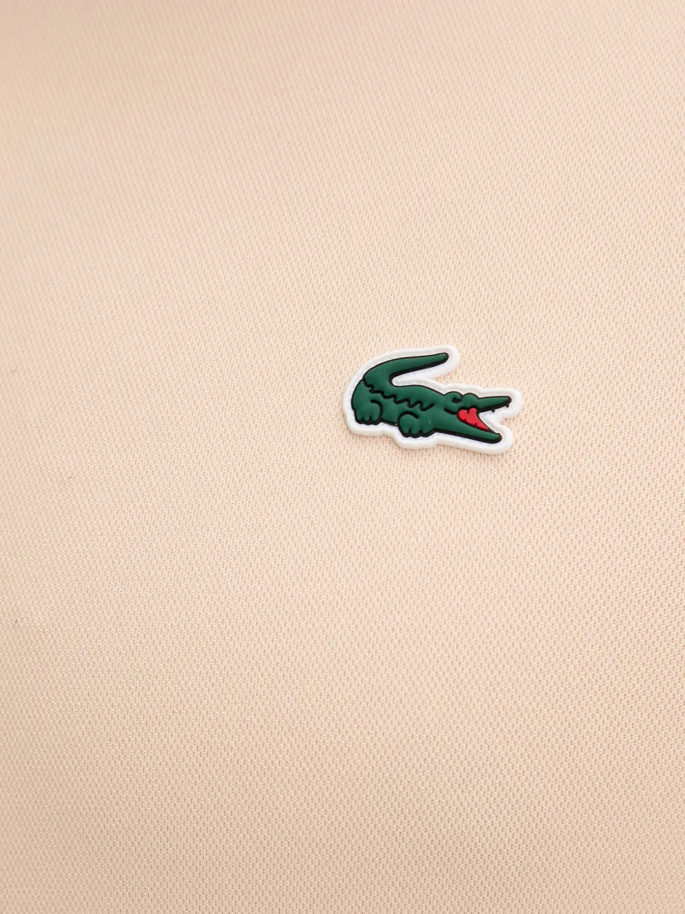 Lacoste x Novak Djokovic T-shirt met logopatch Roze