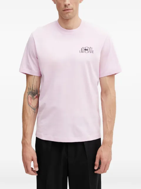 Lacoste camiseta con logo estampado