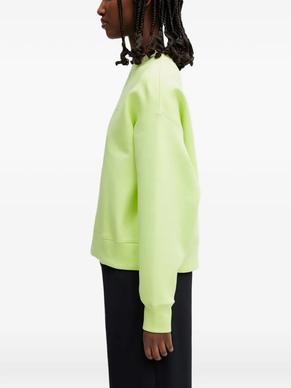 Lacoste Sweater met logopatch Groen
