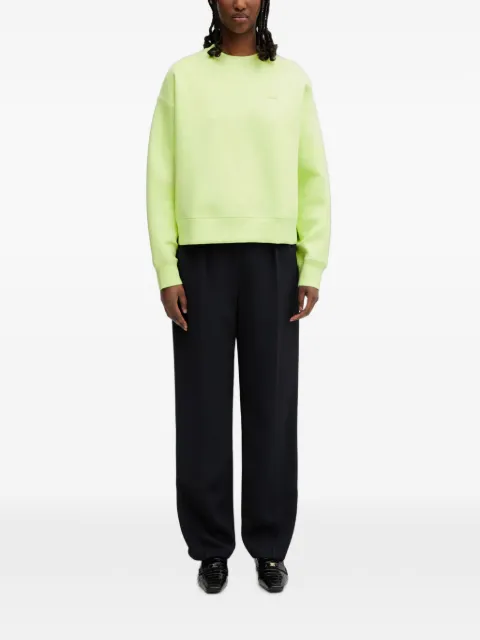 Lacoste logo-patch long-sleeve sweatshirt